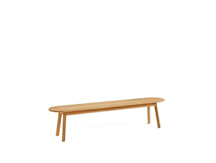 HAY Triangle Leg Bank geölte Eiche, 200 cm