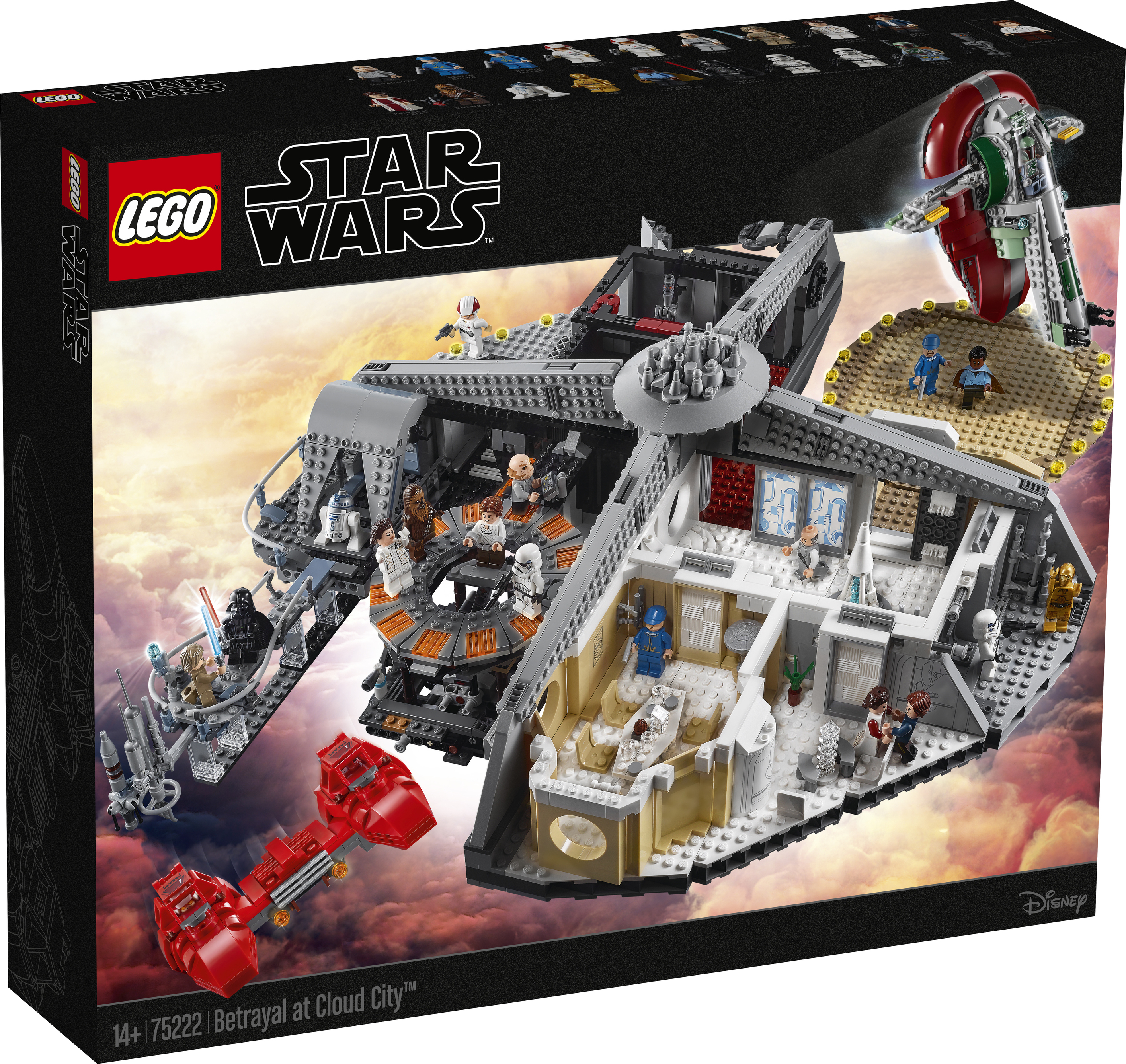 LEGO Star Wars Verrat in Cloud City - 75222, Bausatz, 14 Jahr(e), 2812 Stück(e), 4,68 kg