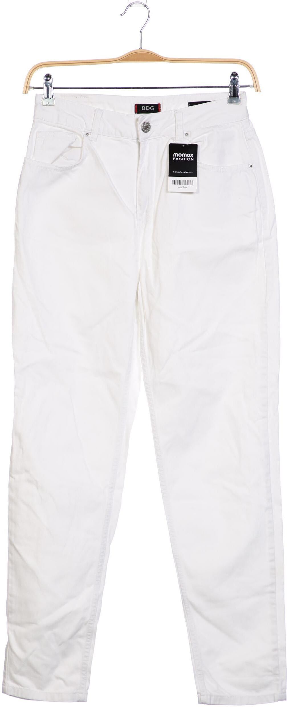 BDG Urban Outfitters Damen Jeans, Weiß, Gr. W29, Baumwolle - Second Hand