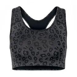 Tchibo - Sport-BH - Damen - Gr. L - schwarz/print