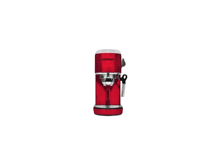 Gastroback Espressomaschine, Edelstahlfilter, Sehr schmales Design für jede Küche - nur 15 cm breit