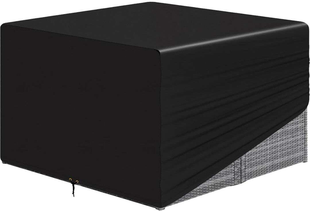 Dakota Fields Ceceilia Outdoor Cover Black 71cm H X 125cm W X 125cm D