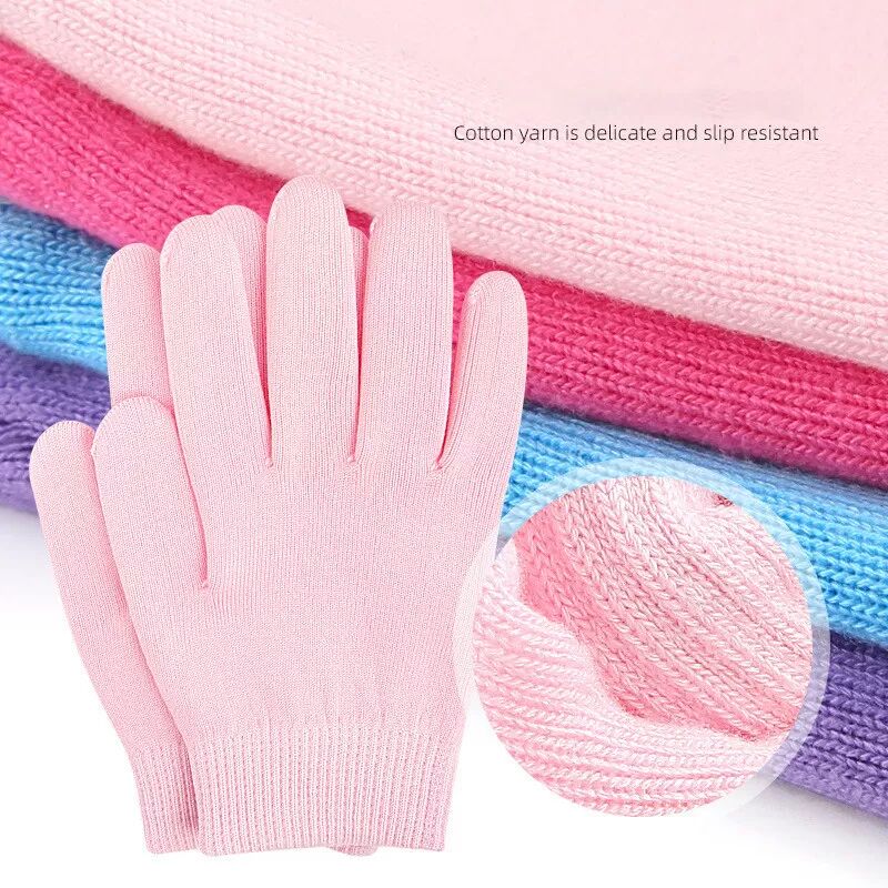 INF Feuchtigkeitsspendende Handschuhe mit Gel - Rosa