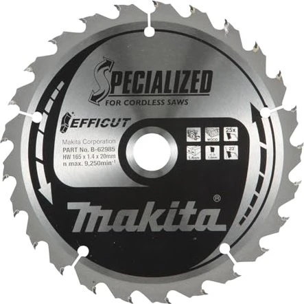 Makita B-62985 Carbide Tipped Circular Saw Blade
