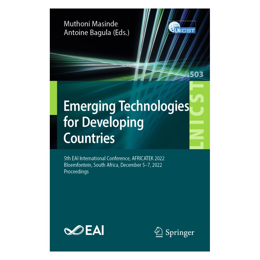 Springer Emerging Technologies for Developing Countries (Englisch, Softcover, Antoine Bagula, Muthoni Masinde) (56951752)