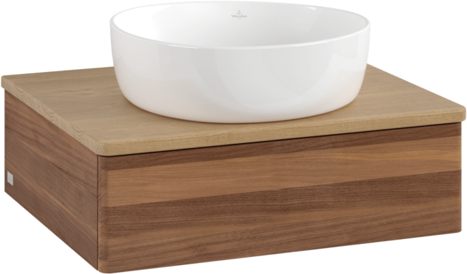Villeroy und Boch Villeroy & Boch Antao Waschtischunterschrank 600x190x500mm L07011HM mit Beleuchtung FK/AP: HM/1