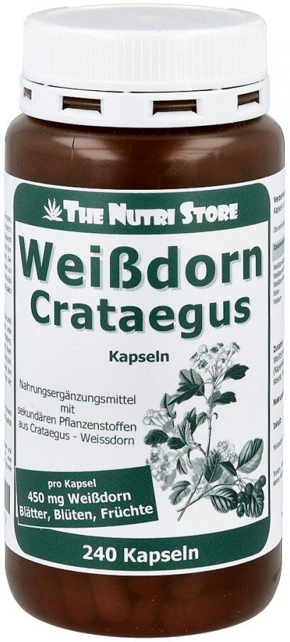 Weissdorn 450 mg Kapseln 240stk