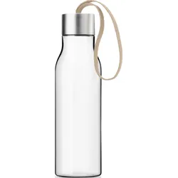 Eva Solo Wasserflasche mit Griff Hellbeige