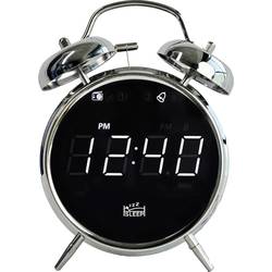 Silva Schneider URW 240 Radiowecker UKW UKW, USB Weckfunktion Chrom-Schwarz 241012
