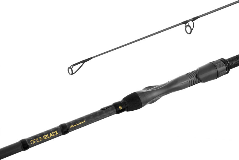 Canne carpe Delphin Opium BlacxCARP 3G TechnoCORK 12ft/360cm/3,50lbs/2pcs Gray, Beige, Silver 12ft/360cm/3,50lbs/2pcs