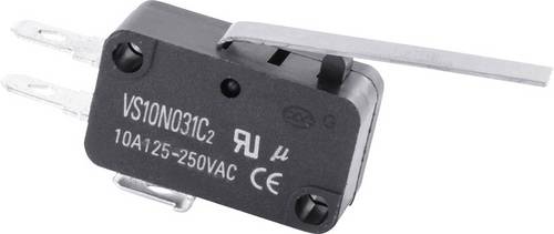 TRU Components TC-MS23 Mikroschalter TC-MS23 10A tastend