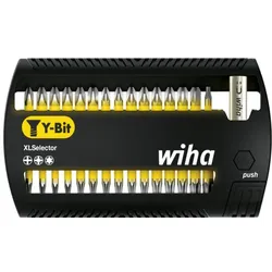 Wiha Bit Set XLSelector Y-Bit 25 mm Phillips, Pozidriv, TORX® 32-tlg. 1/4"