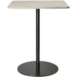 Mater Mater Cafe Tisch, 60 x 60 cm, wood waste grey