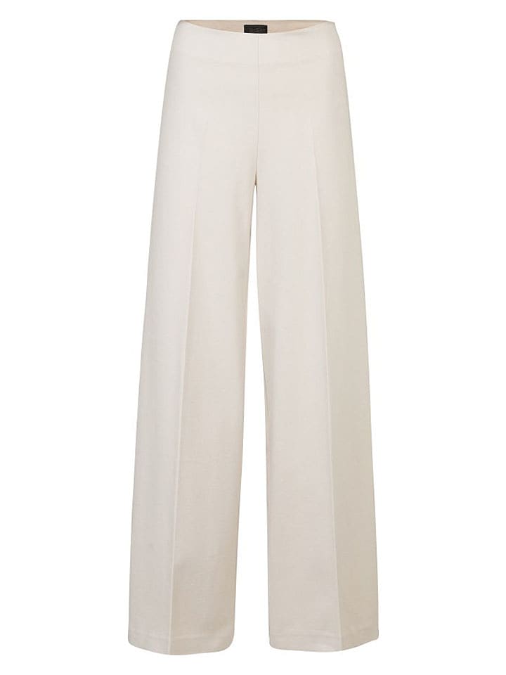Herrlicher Marlenehose "Haruma" in Creme - W26