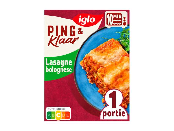 Iglo Ping &amp; Klaar Lasagne Bolognese - 350 g