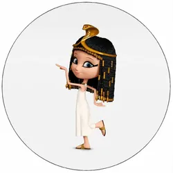 Essbares Papier „Abenteuer von Mr. Peabody und Sherman“ Penny, 19,5 cm