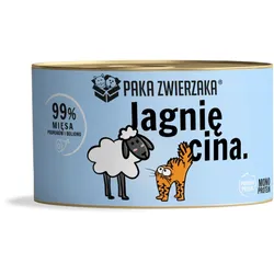 Paka Zwierzaka- Nassfutter mit Lammfleisch 24x200g