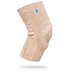 Elastische Knieschiene mit Silikonpolster und Seitenstabilisatoren T.S