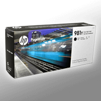 HP Tinte L0R16A 981Y schwarz