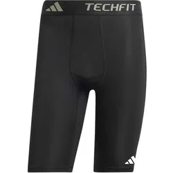 ADIDAS Herren Tight TECHFIT Compression Training kurze, Größe XXS in Schwarz Schwarz