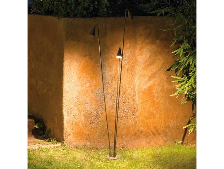 Brisa LED-Außenstehleuchte, 1-fl., khaki - Vibia - Design - Kunststoff