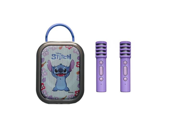 Karaoke Bluetooth Stitch avec 2 micros sans fil