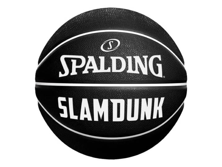 Spalding Unisex - Volwassenen Slam Dunk Ball, Black, 7