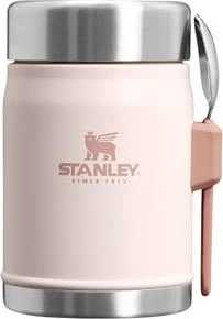 STANLEY The Legendary Classic Food Jar 400 ml/14oz Rose Quartz mit Löffel/Gabel
