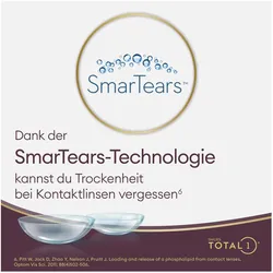 Dailies Total1, Kontaktlinsen, sphärisch (-2.25, Tageslinse, 30 Stk., Sphärisch)