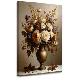 LEINWANDBILD Blumen 20x30cm