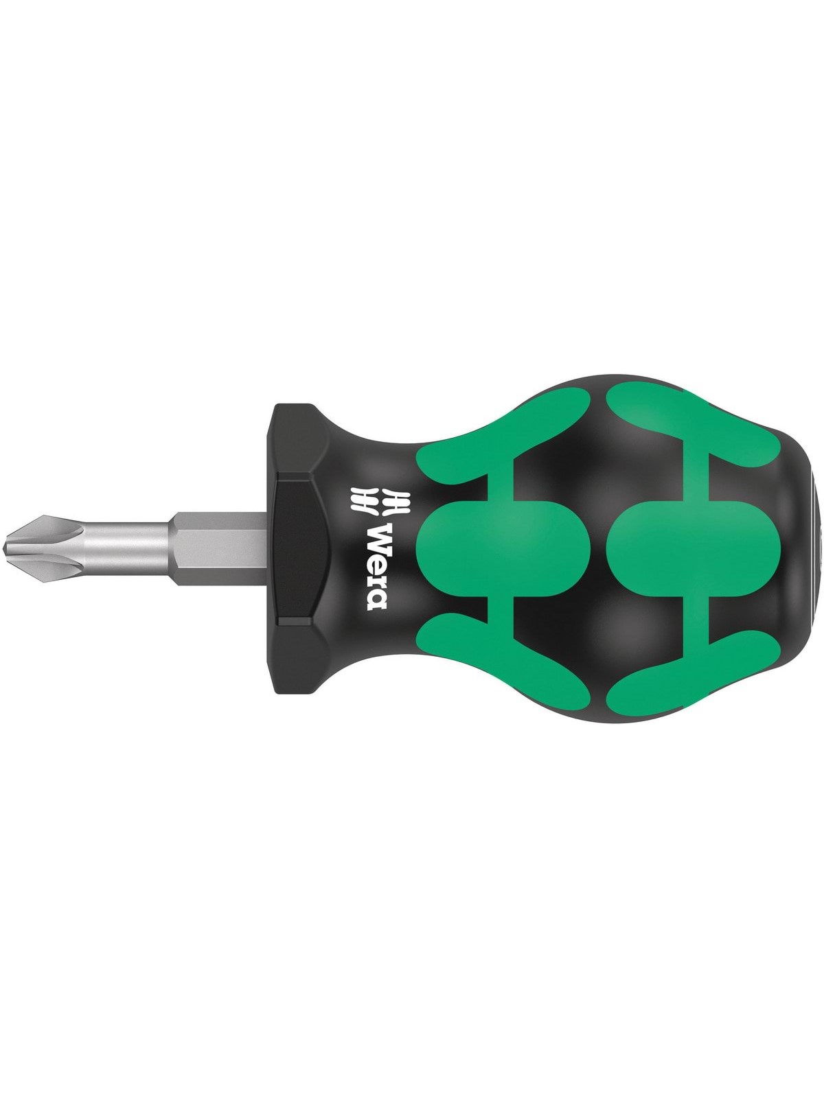 Wera 355 pz pozidriv-head stubby/carburetor screwdriver pz 2 x 25 mm