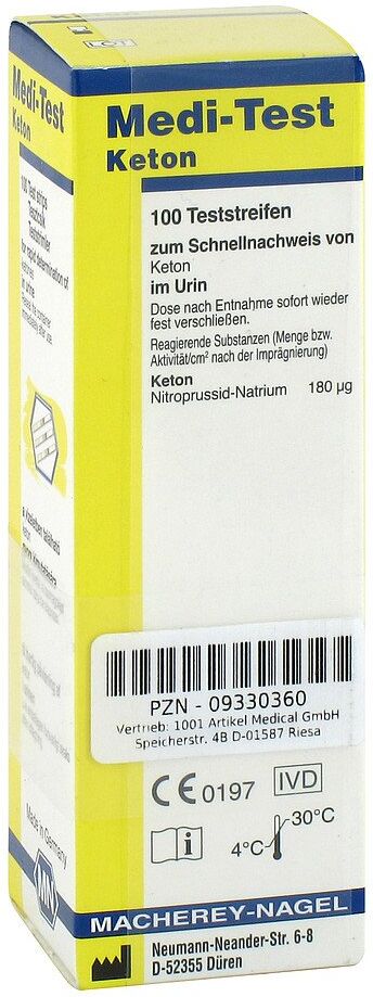 Keton Teststreifen