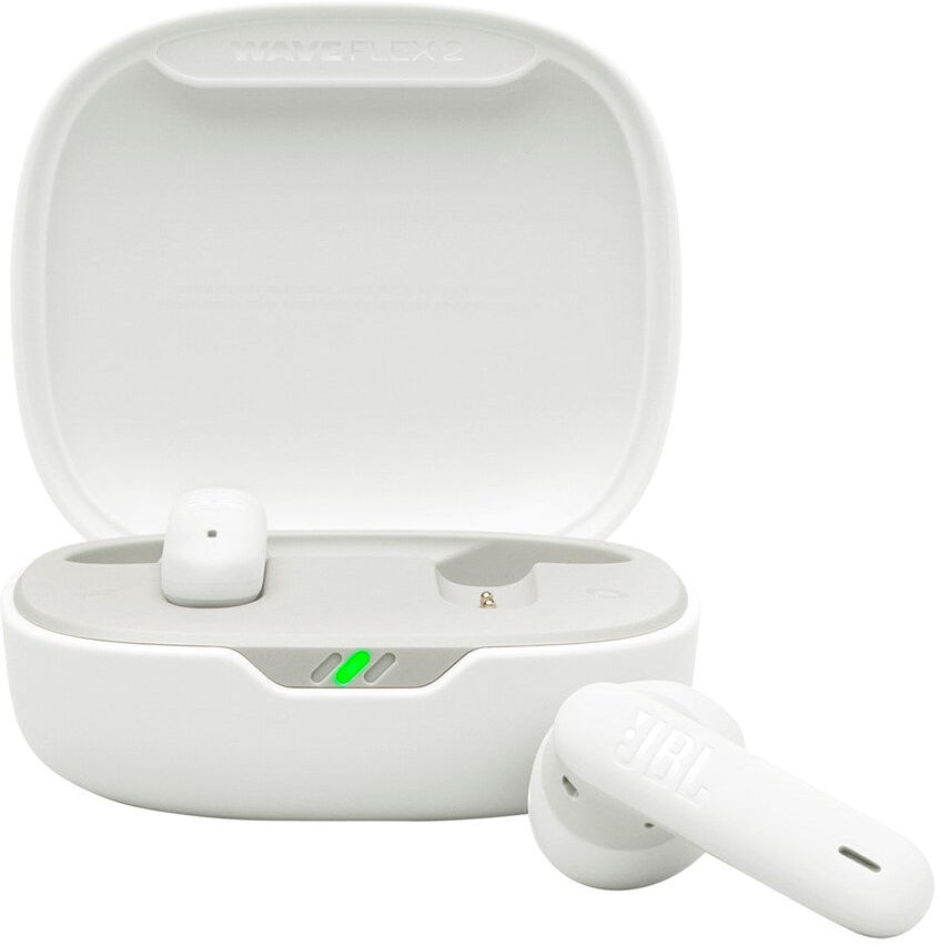 JBL Wave Flex 2 True Wireless Høretelefoner - In-Ear - Hvid