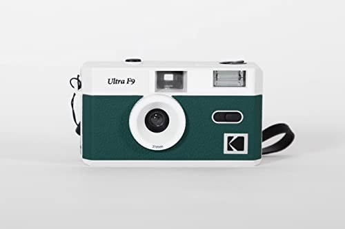 Kodak Ultra F9 35mm filmcamera met flitser - Donker nachtgroen