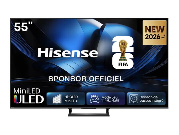 TV Mini LED Hisense 55U7SE (2026) 55 (139 cm) 144 Hz