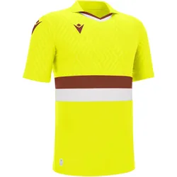 Macron, Herren, Sportshirt, Charon Eco (L), Rot, Gelb