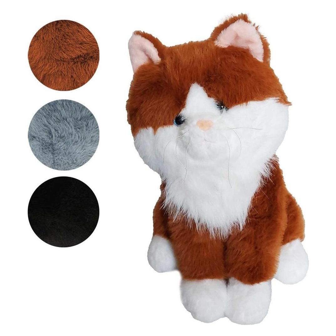 MADE Plüsch sitzende Katze 35cm Mix (35 cm) (54611231)