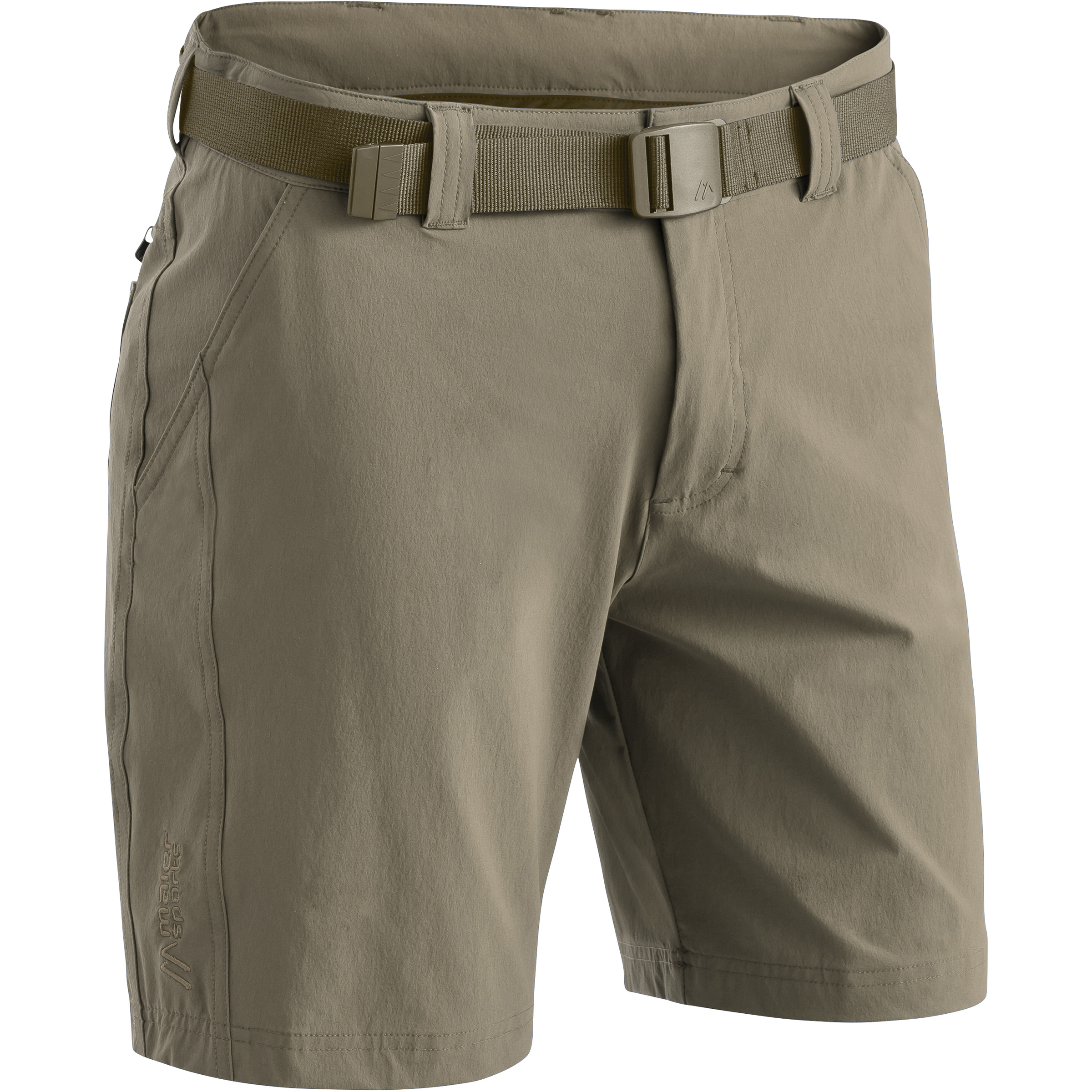 Maier Sports Nil Herren Kurze Hosen beige Größe M Camping Wasserabweisend Wasserabweisend