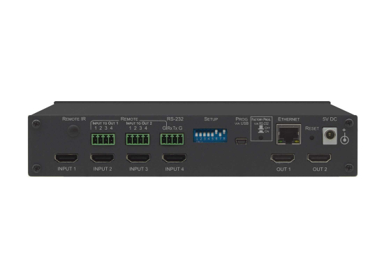 Kramer Germany Kramer VS-42H2 Matrixschalter / Umschalter, IN: HDMI, OUT: HDMI, USB / RJ45 / Klemme