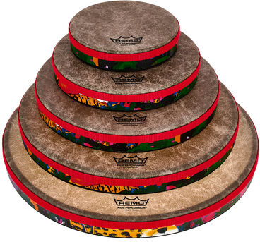 Remo Kids Percussion Frame Drum Set forêt tropicale