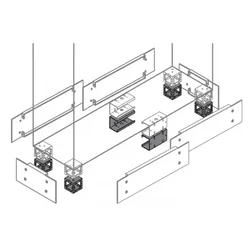 ABB IS2-ZN1010 4 Sockelwürfel, 2,5mm, H=100mm