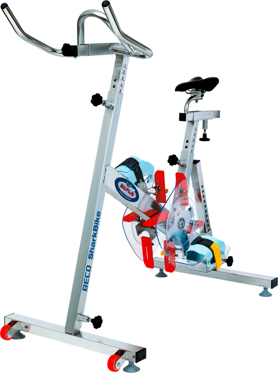BECO Aquabike SharkBike, Unterwasser Fahrrad, Fitnesstrainer, Fahrradtrainer