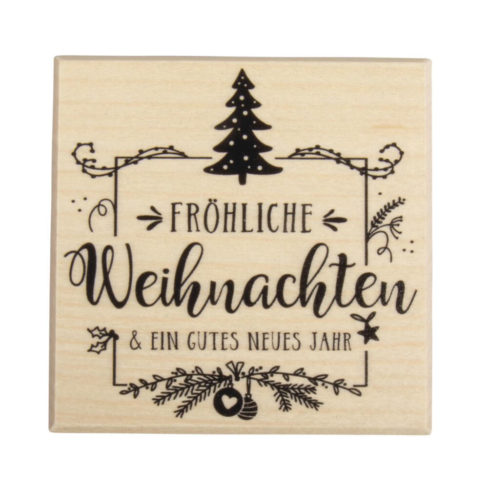 Rayher Motivstempel Frohe Weihnachten 29242000