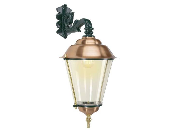 Wandlamp nostalgisch Schardam antraciet KS Verlichting - 1221