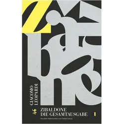 Zibaldone, Belletristik von Daniel Creutz, Cornelia Klettke, Franco D'Intino, Giacomo Leopardi