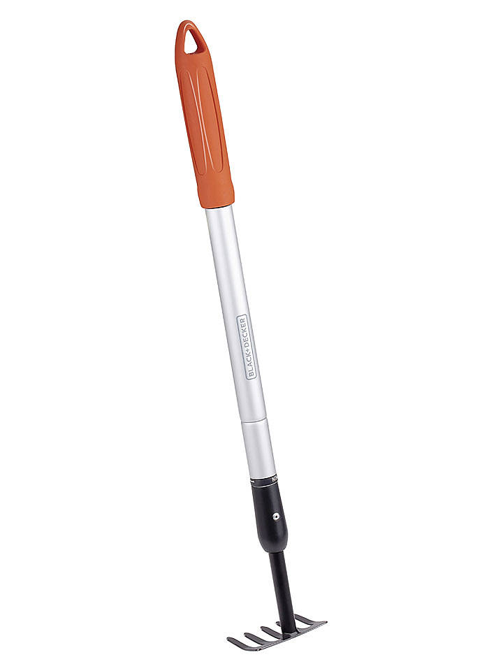 Black & Decker Rechen in Silber/ Schwarz/ Orange - onesize