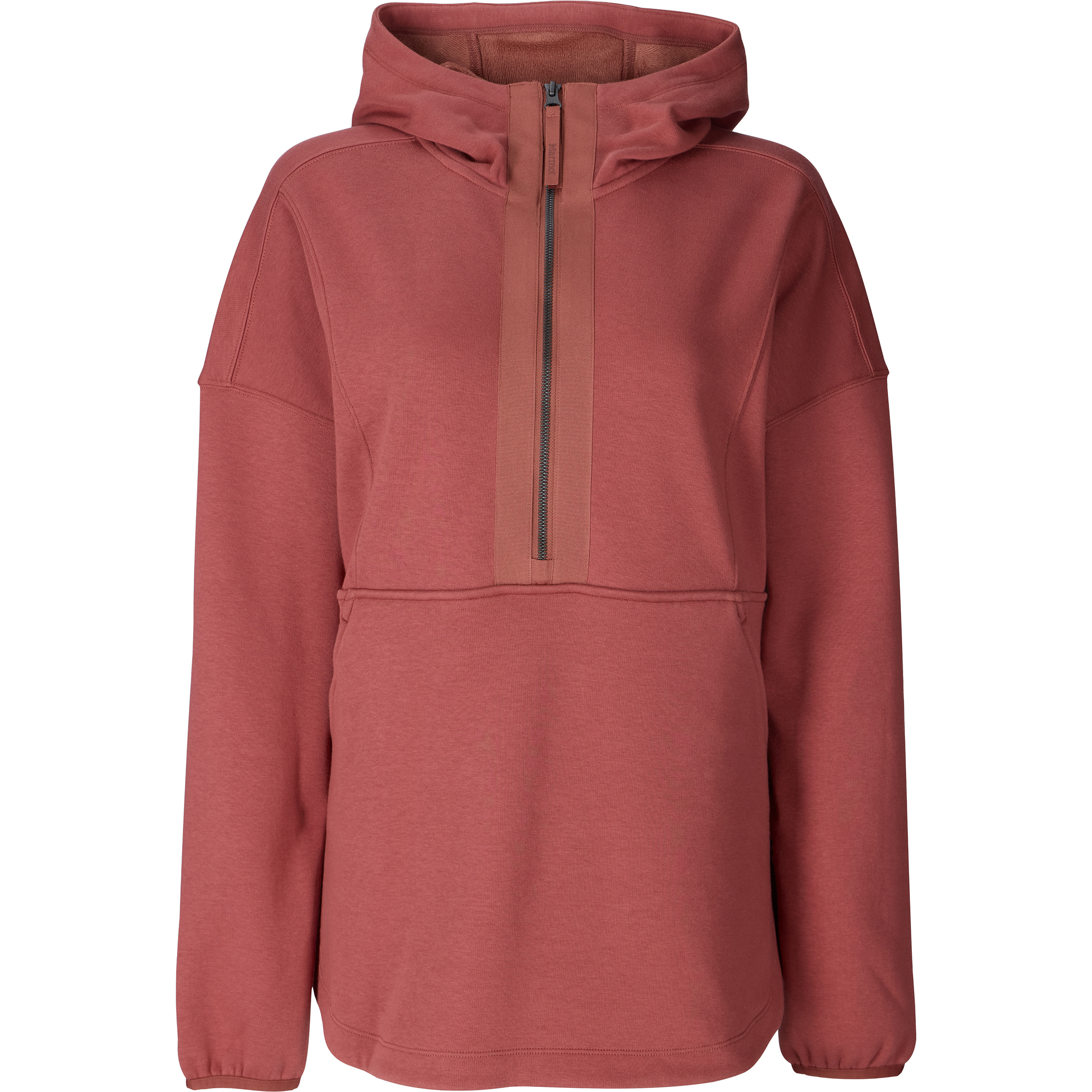 Marmot Hideaway Plush 1/2 Zip Damen Hoodies rot Größe XS Lifestyle Elastisch