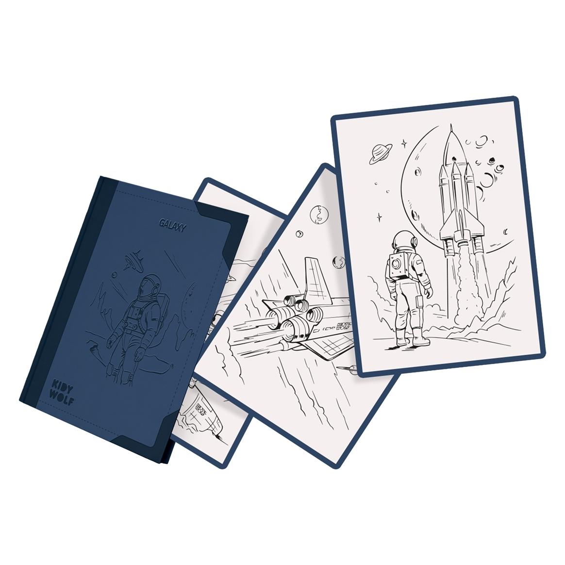 Kidywolf Nachfüllpack Weltraum zu Designtafel (5407009183522-5407009183522)
