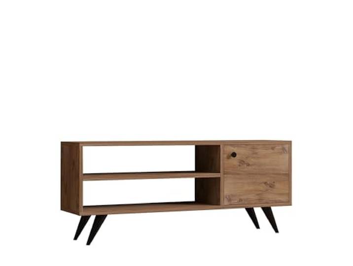Hanah Home Support TV\, mélamine\, Pin Atlantique\, Taille Unique