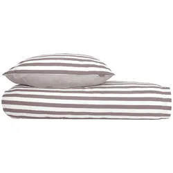 Schiesser Bettwäscheset Marie - Renforcé - 2-teilig - 135 x 200 cm - Taupe